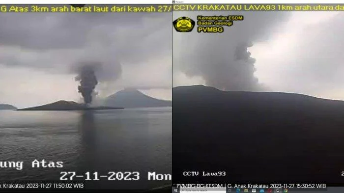 Anak Krakatau Mengamuk: 13 Kali Erupsi dalam Sehari dan Operasi Kepolisian 'Sikat Krakatau' di Way Kanan