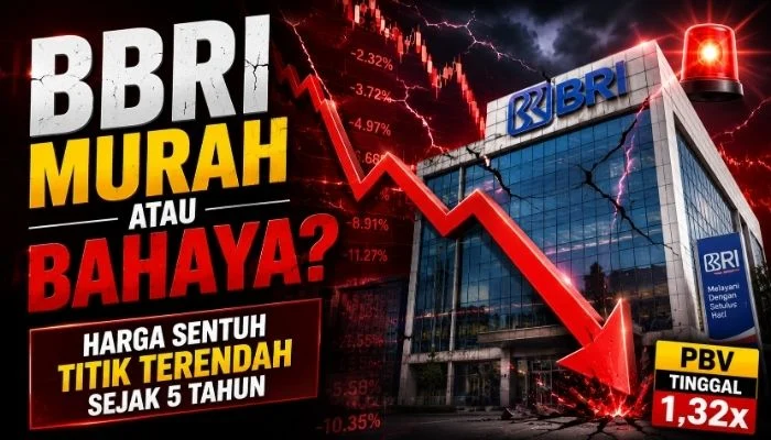 Dilema BBRI: Di Balik Tekanan Jual Saham dan Aksi Cepat Tanggap Bencana di NTT