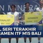 Dua petenis Indonesia menembus final kualifikasi ITF M15 Bali, harapan emas terus menguat di panggung internasional