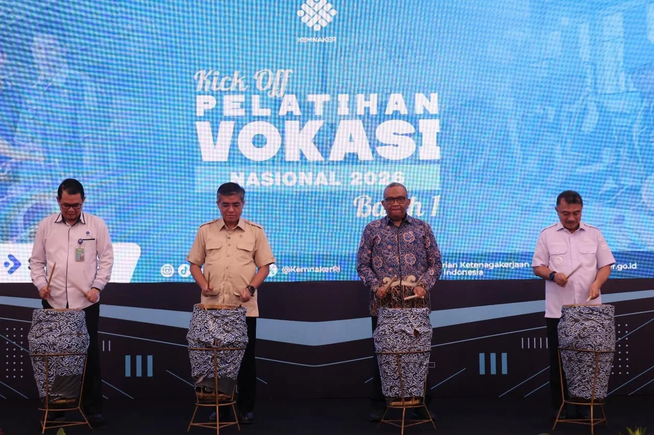 Atasi Skill Gap dan Pengangguran, Kemnaker Perkuat Ekosistem Vokasi Nasional dan Kolaborasi Industri