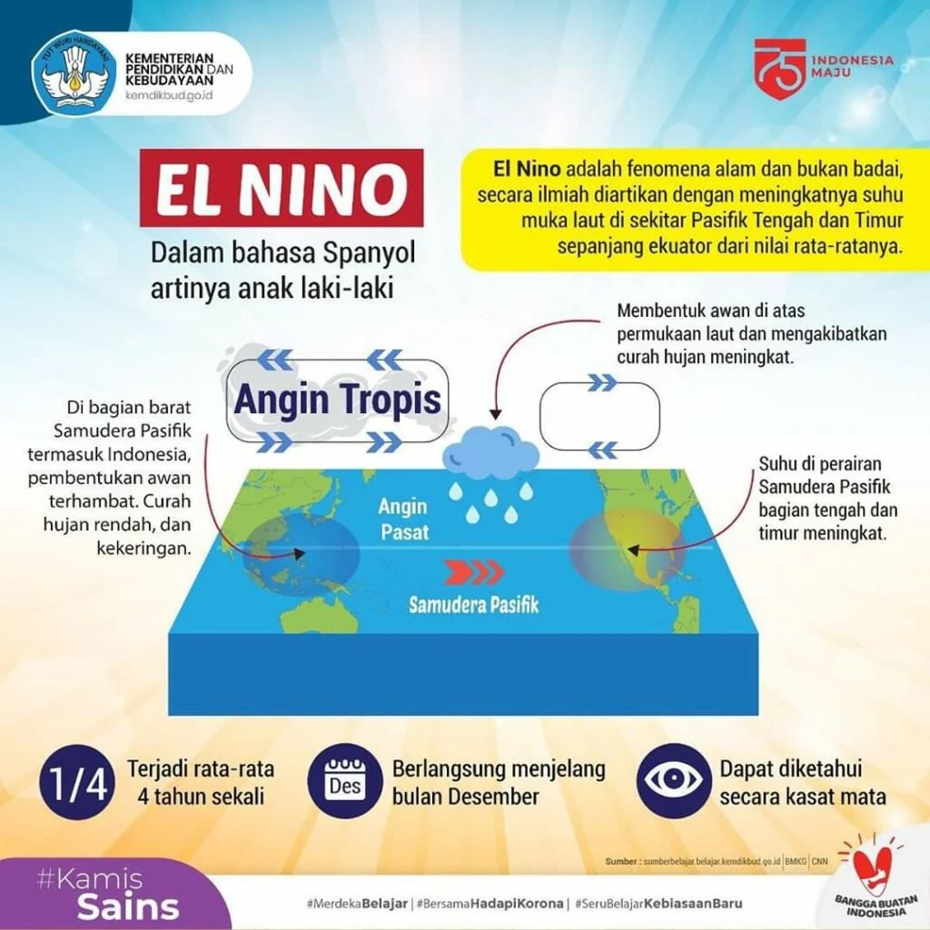Dunia dalam Ancaman: Fenomena El Niño Diprediksi Mencapai Puncak Intensitas dan Berlangsung Lebih Lama
