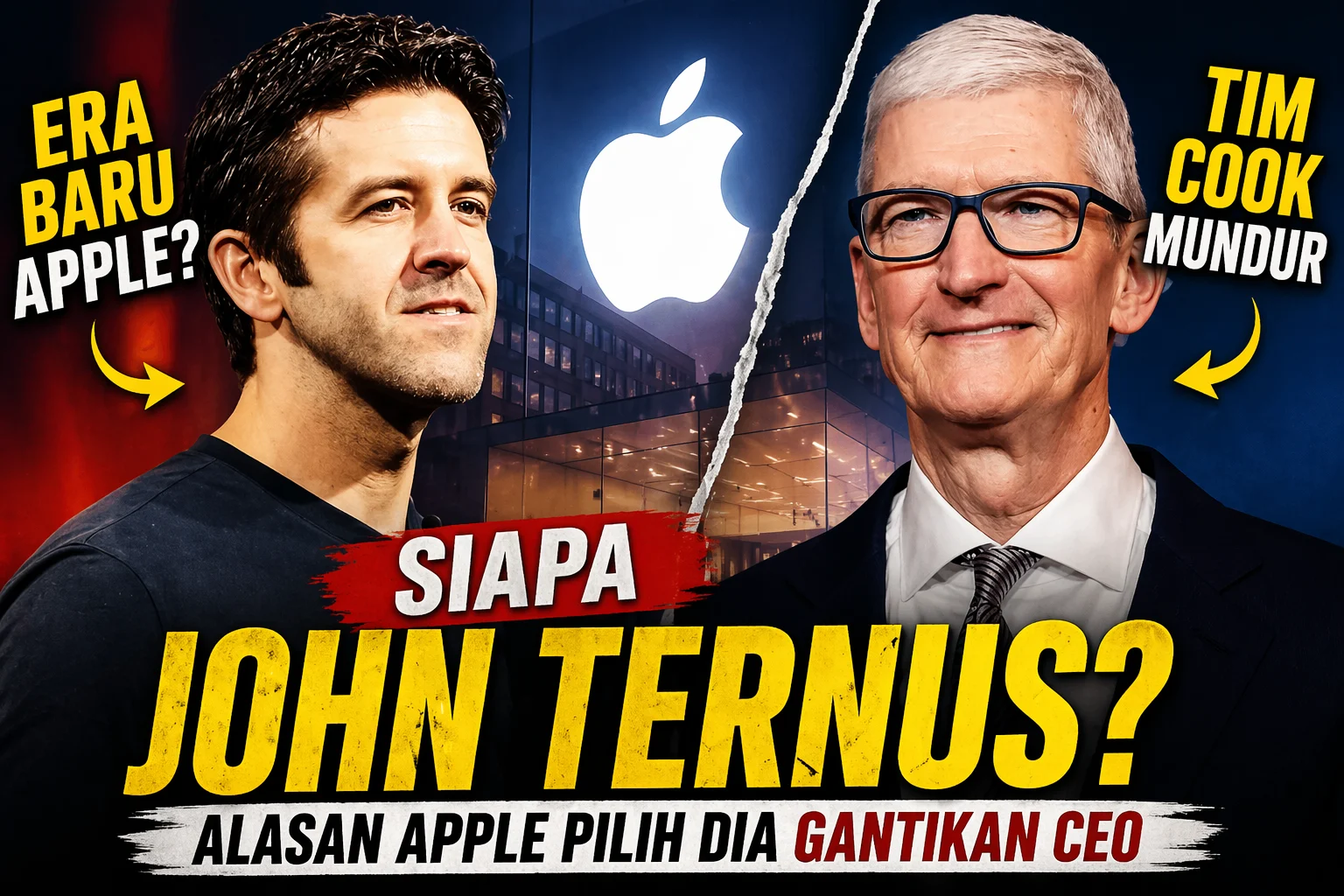 Era Baru Apple: John Ternus Gantikan Tim Cook, Siap Pimpin Raksasa Teknologi di Era AI