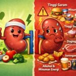 Infografis Menunjukkan 5 Makanan yang Sebaiknya Dibatasi Karena Potensi Dampak Negatif pada Kesehatan Jantung