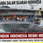 Kapal induk pertama Republik Indonesia resmi tiba di pelabuhan Jakarta, menandai langkah strategis militer dalam memperkuat kemampuan maritim nasional