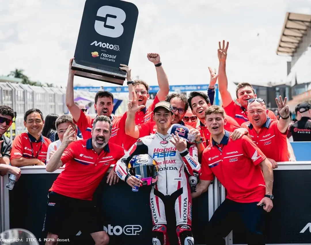 Cetak Sejarah Baru! Veda Ega Pratama Mengguncang Mandalika dan Pecahkan Rekor Honda Team Asia