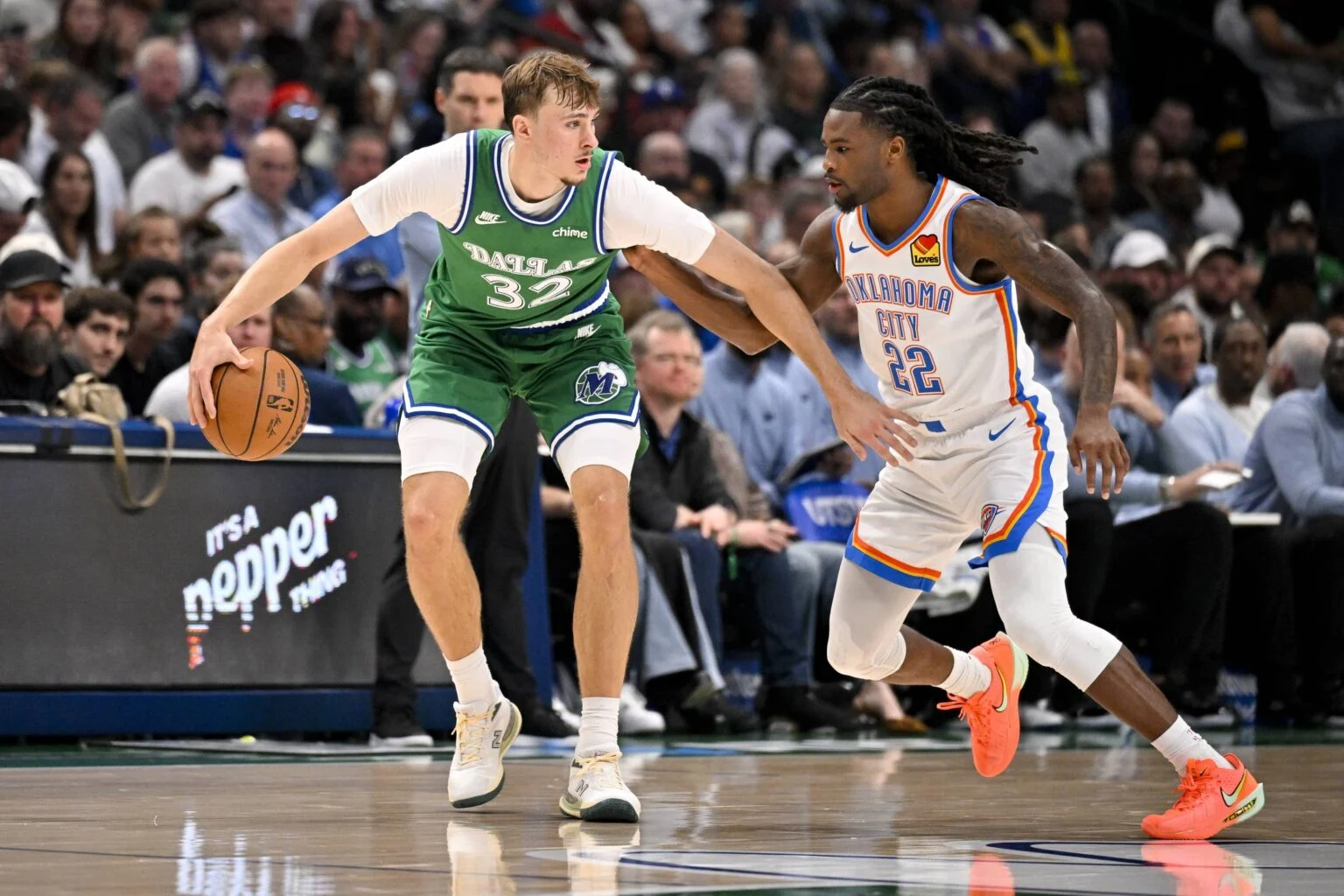 Cooper Flagg Menggila! Dallas Mavericks Hancurkan Oklahoma City Thunder di Tengah Badai Cedera