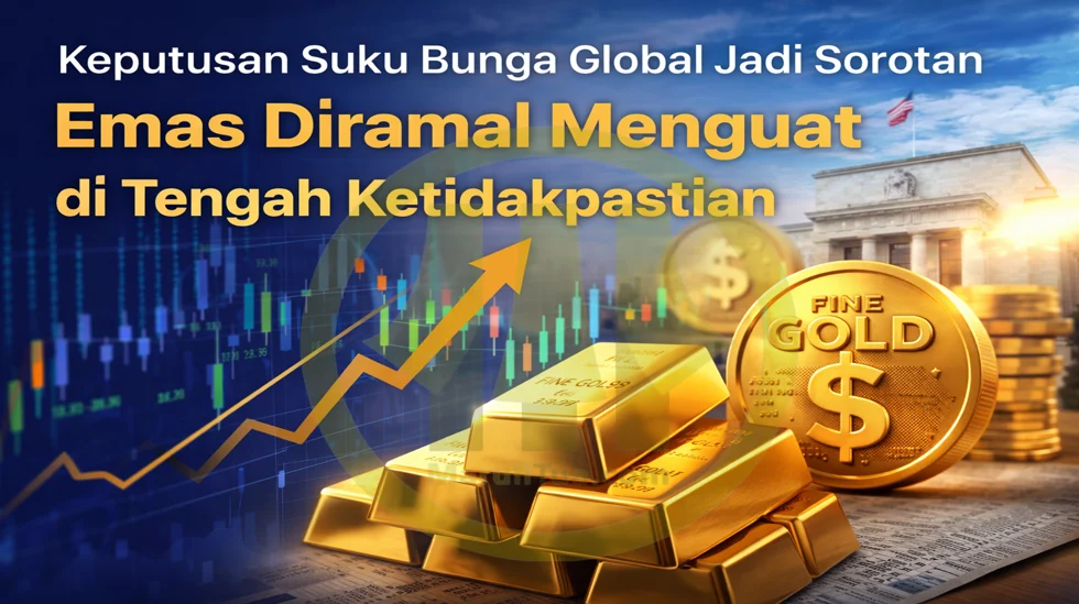 Dilema Pasar Emas Global: Harga Fluktuatif di Tengah Antisipasi Kebijakan Fed dan Menurunnya Permintaan di India