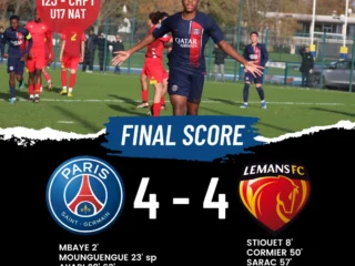 Dominasi di Parc des Princes: PSG Bungkam Perlawanan Sengit Le Mans FC 3-1