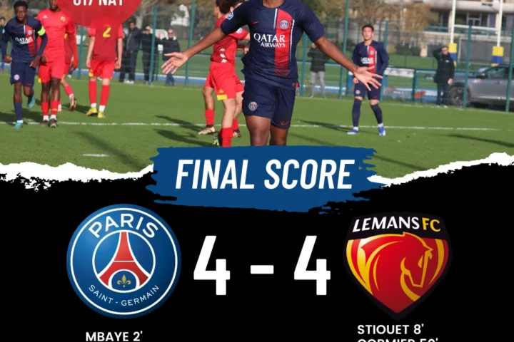 Dominasi di Parc des Princes: PSG Bungkam Perlawanan Sengit Le Mans FC 3-1