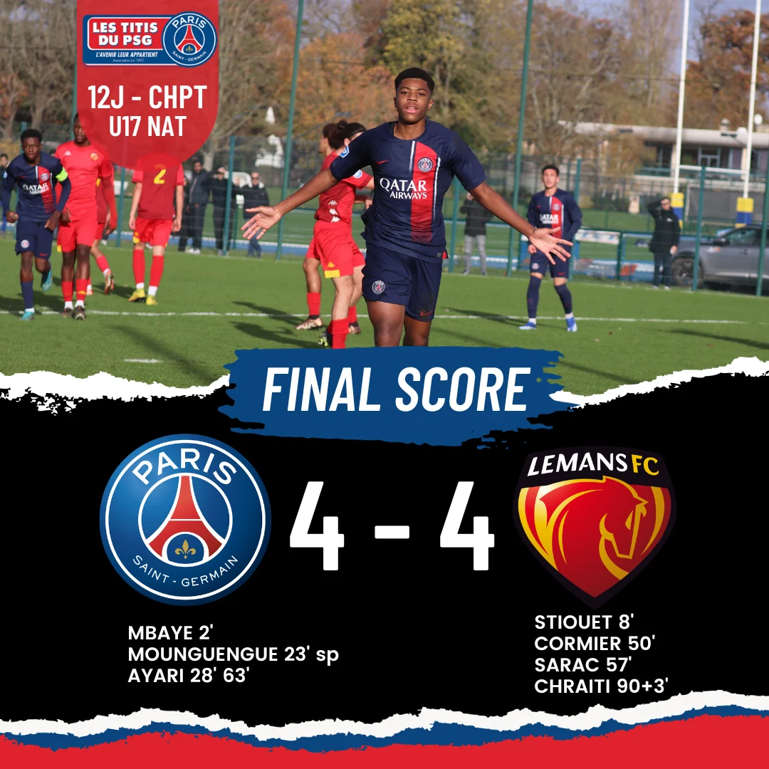 Dominasi di Parc des Princes: PSG Bungkam Perlawanan Sengit Le Mans FC 3-1