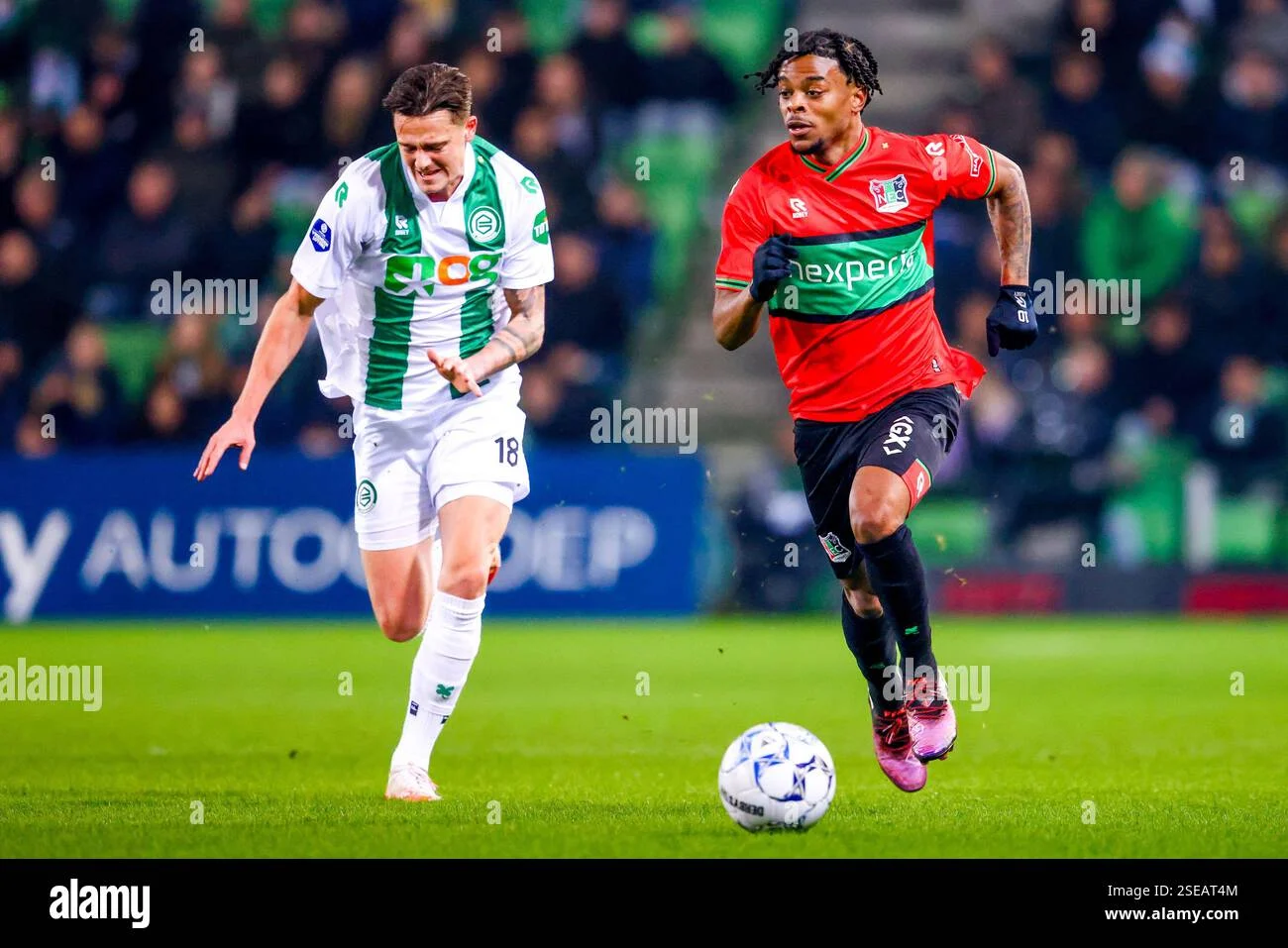 Drama di De Goffert: NEC Nijmegen Bangkit dari Ketertinggalan, Imbang Dramatis Lawan FC Groningen