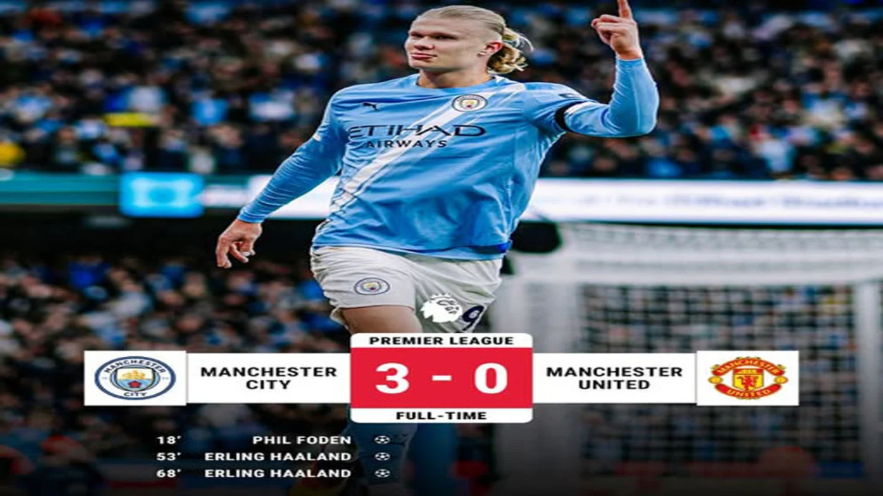 Drama di Etihad: PSG Bungkam Manchester City, Erling Haaland Cetak Rekor Namun Tetap Gigit Jari