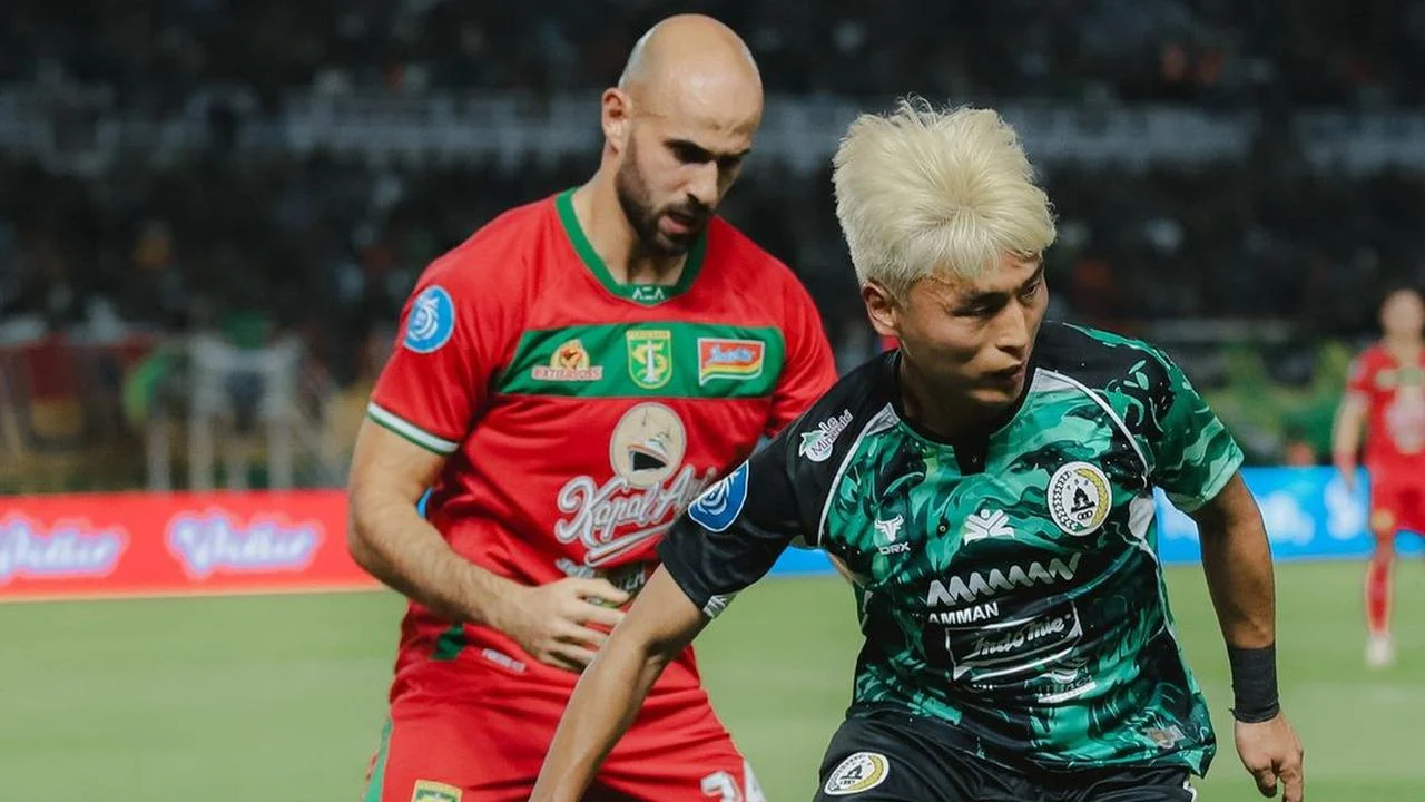 Drama di GBT: Brace Miguel Pinto Selamatkan Persebaya dari Kekalahan Dramatis Lawan PSS Sleman