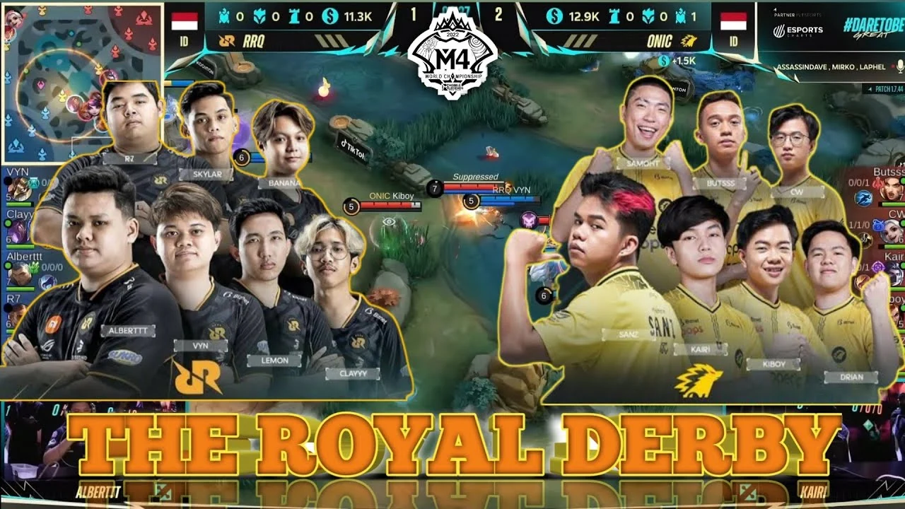 Drama Royal Derby: RRQ Hoshi Terpuruk, NAVI Rebut Puncak Klasemen MPL ID S18!