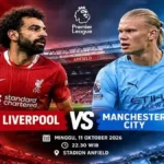 Duel Panas Anfield: Liverpool vs Manchester City Tayang di TV Mana? Simak Jadwal dan Link Live Streamingnya!
