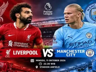 Duel Panas Anfield: Liverpool vs Manchester City Tayang di TV Mana? Simak Jadwal dan Link Live Streamingnya!