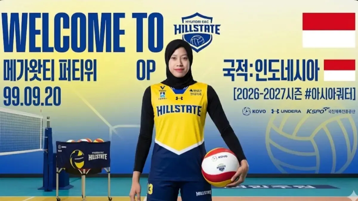 Era Baru 'Megatron': Megawati Hangestri Pertiwi Siap Gebrak V-League Bersama Hyundai Hillstate