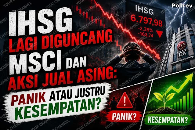IHSG Terperosok ke Level 4.900-an, Teror MSCI dan Aksi Jual Asing Bikin Pasar Modal Babak Belur