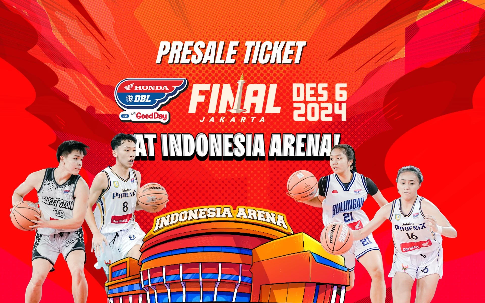 Indonesia Arena Jadi Saksi Euforia Olahraga: Dari Demam Tiket DBL hingga Persiapan Piala Asia 2027