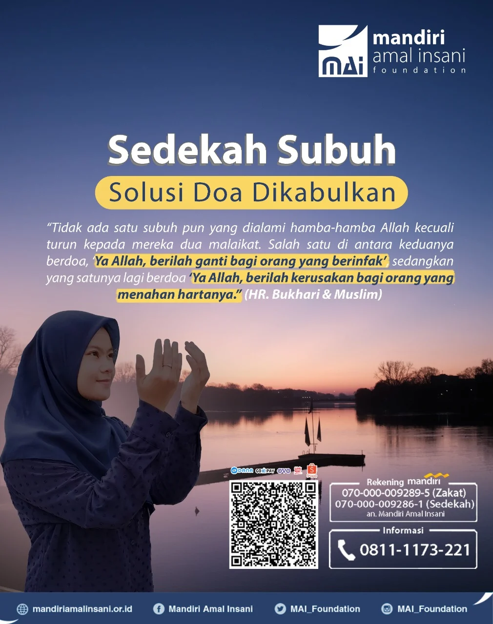 Keajaiban Waktu Subuh: Dari Kekuatan Doa, Amalan Sedekah, hingga Gerakan Sosial Kemasyarakatan