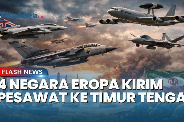Ketegangan Timur Tengah Memuncak: AS Kerahkan Armada Pesawat Militer ke Berbagai Pangkalan Militer Strategis