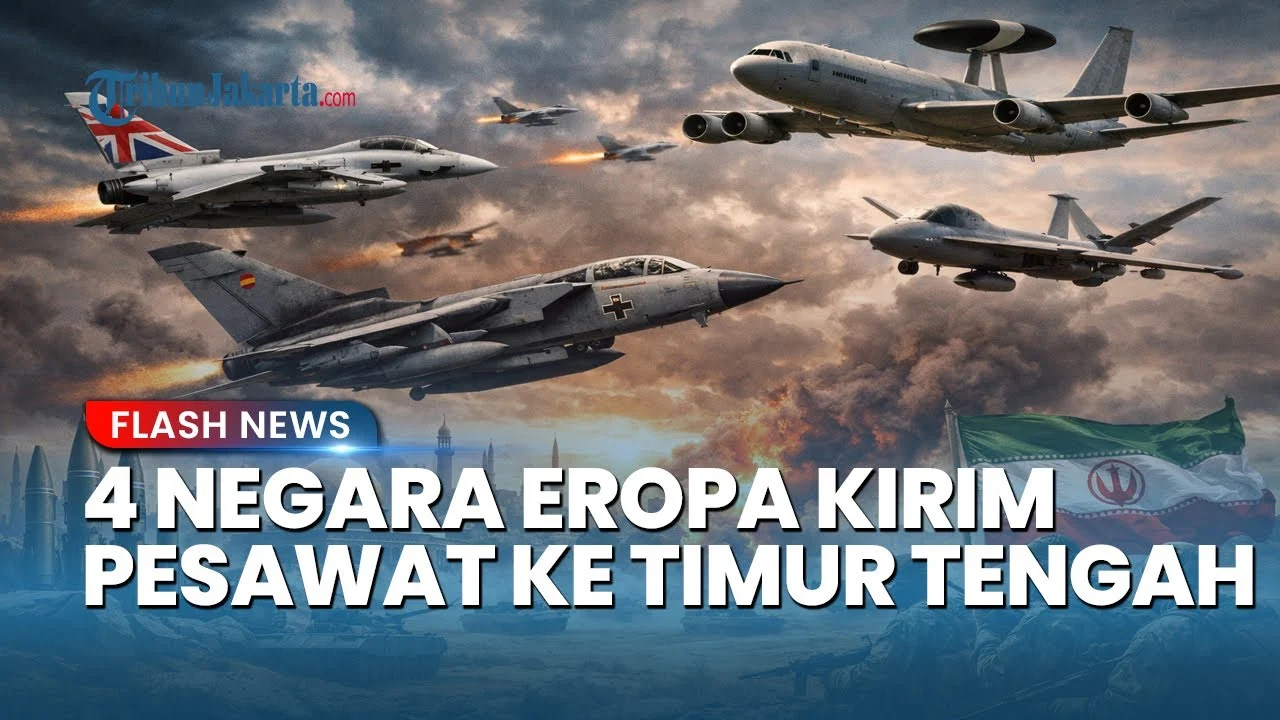 Ketegangan Timur Tengah Memuncak: AS Kerahkan Armada Pesawat Militer ke Berbagai Pangkalan Militer Strategis
