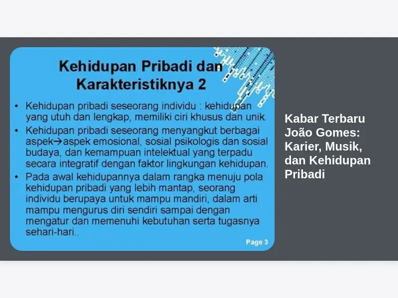Menelusuri Jejak João Gomes: Dari Lapangan Hijau Inggris hingga Imperium Agribisnis dan Kehidupan Pribadi
