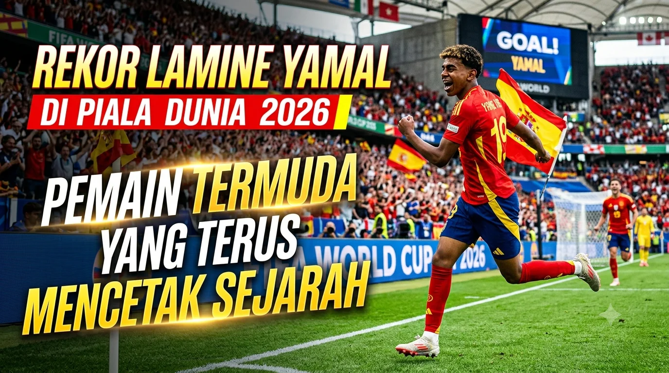 Menuju Status Legenda: Lamine Yamal Terus Mengguncang Dunia Lewat Gol Magisnya