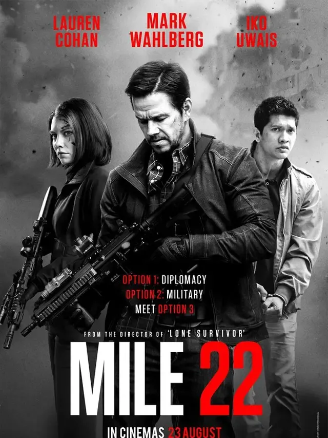 Misi Berbahaya di Indocarr City: Duel Aksi Mark Wahlberg dan Iko Uwais dalam Mile 22 Malam Ini