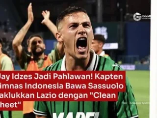 Momen Comeback Jay Idzes di Tengah Badai Kekalahan Telak Sassuolo dari Lazio