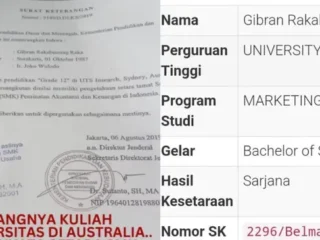 Polemik Ijazah Gibran: MK Tolak Diskualifikasi di Tengah Sorotan Riwayat Pendidikan Internasional