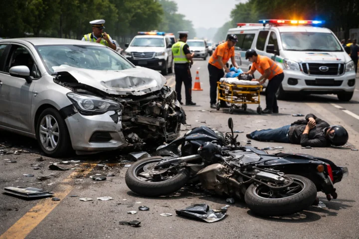 Tragedi Jalan Raya: Nyawa Melayang dalam Dua Kecelakaan Maut di Bandung dan Malaysia