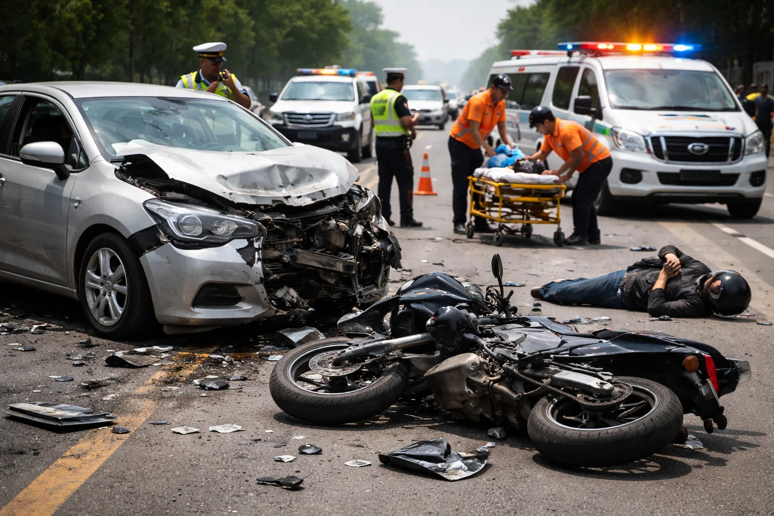 Tragedi Jalan Raya: Nyawa Melayang dalam Dua Kecelakaan Maut di Bandung dan Malaysia