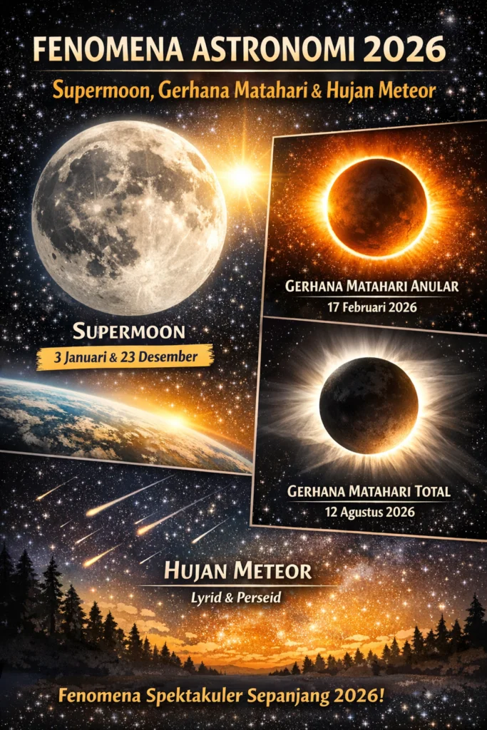 Waspada Perubahan Musim: Prakiraan Cuaca Ekstrem dan Fenomena Supermoon November 2026